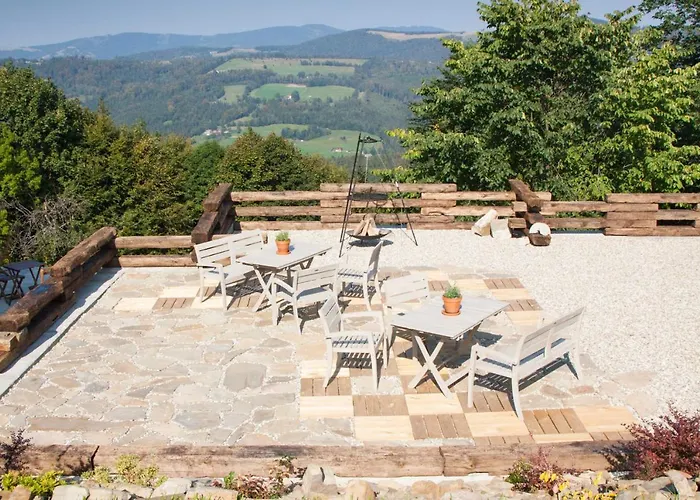 Bed & Breakfast Swoboda Na Szczycie Gory Z Dala Od Miasta